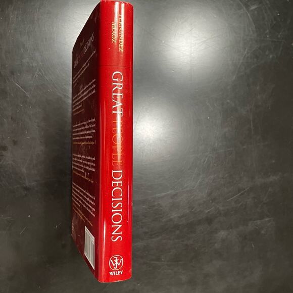 NEW Great People Decisions Hardcover Nonfiction Book by Claudio Fernandez Araoz - Picture 5 of 14
